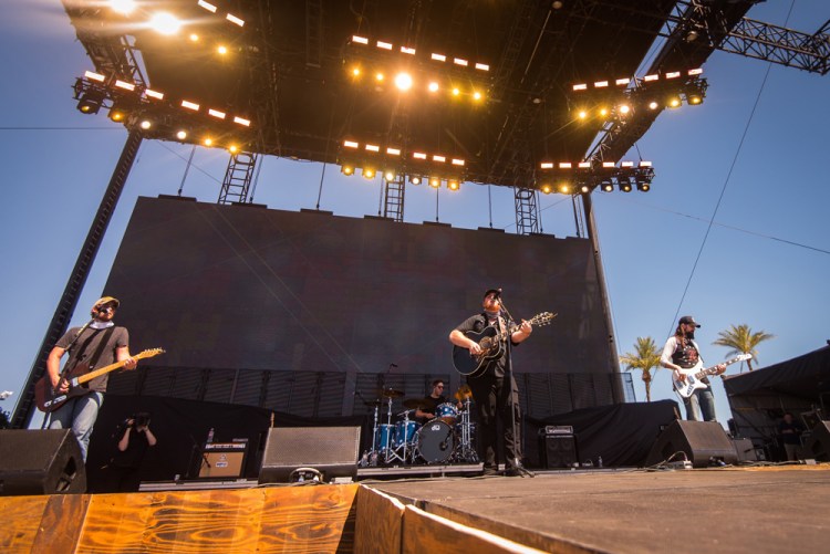 Luke Combs performs at Stagecoach Festival at the Empire Polo Club in Indio, California on April 30, 2017. (Photo: Chris Miller)