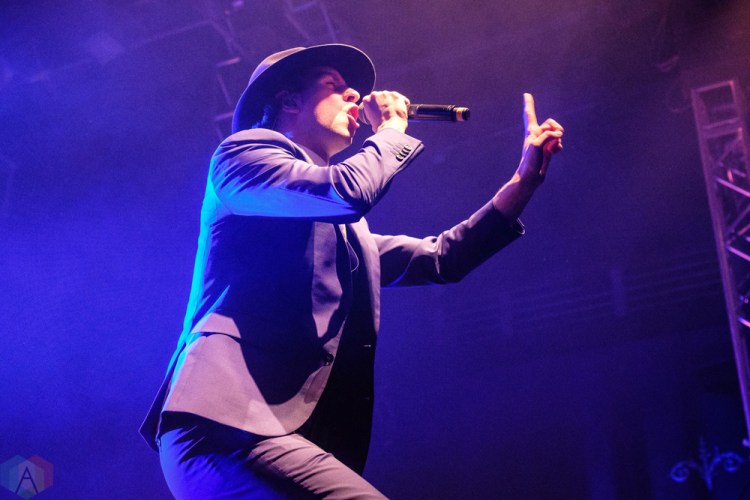 Maximo Park performs at O2 Academy Leeds in Leeds, UK on April 30, 2017. (Photo: Mark Ellis/Aesthetic Magazine)