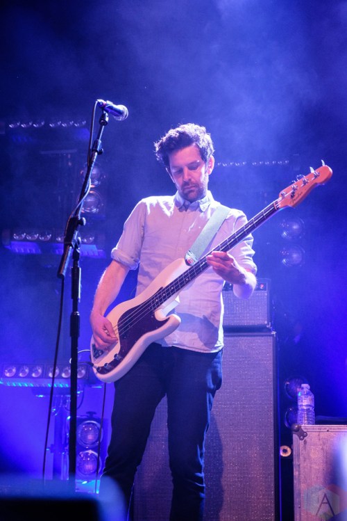Maximo Park performs at O2 Academy Leeds in Leeds, UK on April 30, 2017. (Photo: Mark Ellis/Aesthetic Magazine)