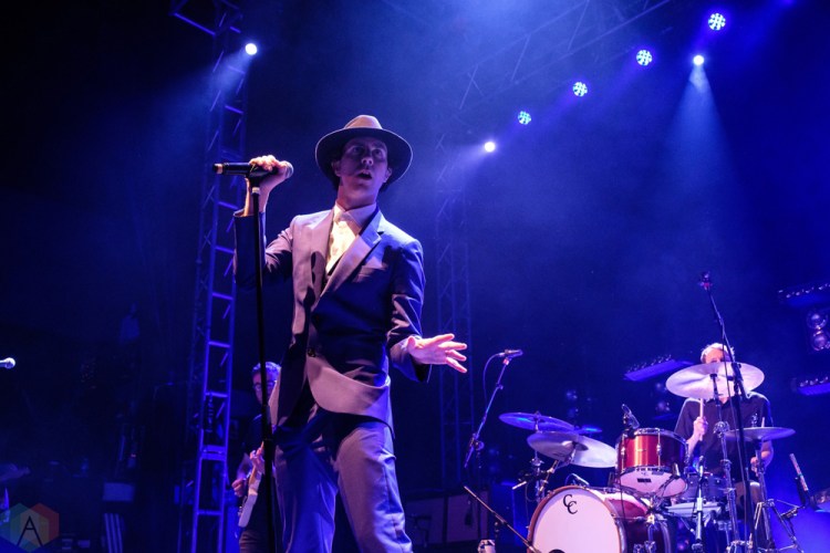 Maximo Park performs at O2 Academy Leeds in Leeds, UK on April 30, 2017. (Photo: Mark Ellis/Aesthetic Magazine)
