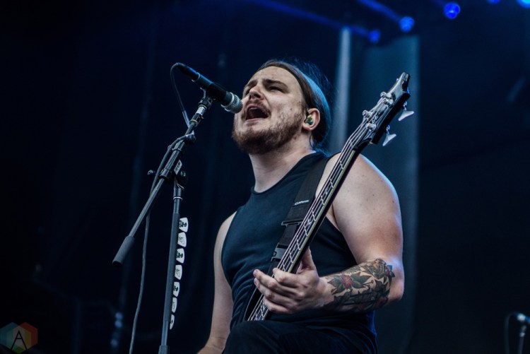 Of Mice And Men performs at Welcome To Rockville at Metropolitan Park in Jacksonville, Florida on April 30, 2017. (Photo: Savannah Rowley/Aesthetic Magazine)