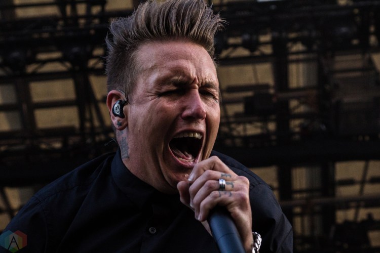 Papa Roach performs at Welcome To Rockville at Metropolitan Park in Jacksonville, Florida on April 30, 2017. (Photo: Savannah Rowley/Aesthetic Magazine)