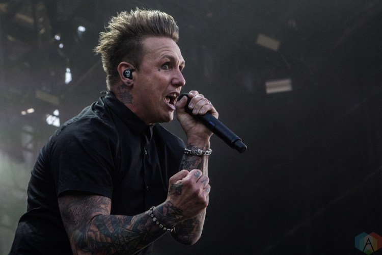 Papa Roach performs at Welcome To Rockville at Metropolitan Park in Jacksonville, Florida on April 30, 2017. (Photo: Savannah Rowley/Aesthetic Magazine)