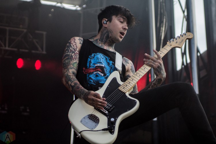 Pierce The Veil performs at Welcome To Rockville at Metropolitan Park in Jacksonville, Florida on April 29, 2017. (Photo: Savannah Rowley/Aesthetic Magazine)