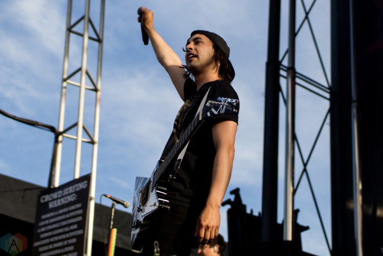 Pierce The Veil performs at Welcome To Rockville at Metropolitan Park in Jacksonville, Florida on April 29, 2017. (Photo: Savannah Rowley/Aesthetic Magazine)