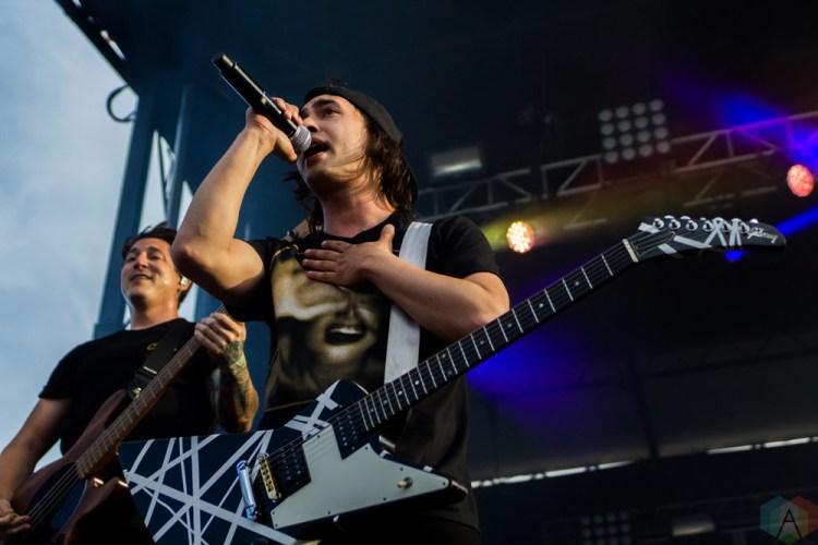 Pierce The Veil performs at Welcome To Rockville at Metropolitan Park in Jacksonville, Florida on April 29, 2017. (Photo: Savannah Rowley/Aesthetic Magazine)
