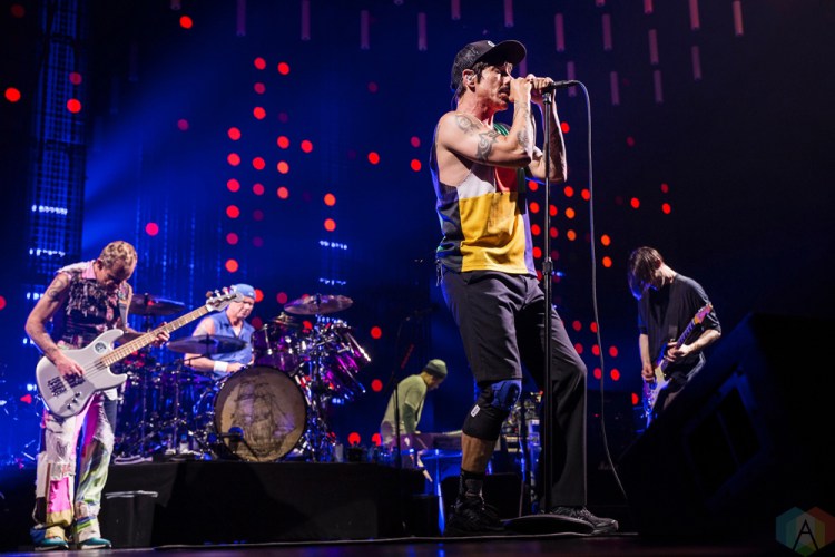 Red Hot Chili Peppers performs at Rogers Place in Edmonton on May 28, 2017. (Photo: Dana Zuk/Aesthetic Magazine)
