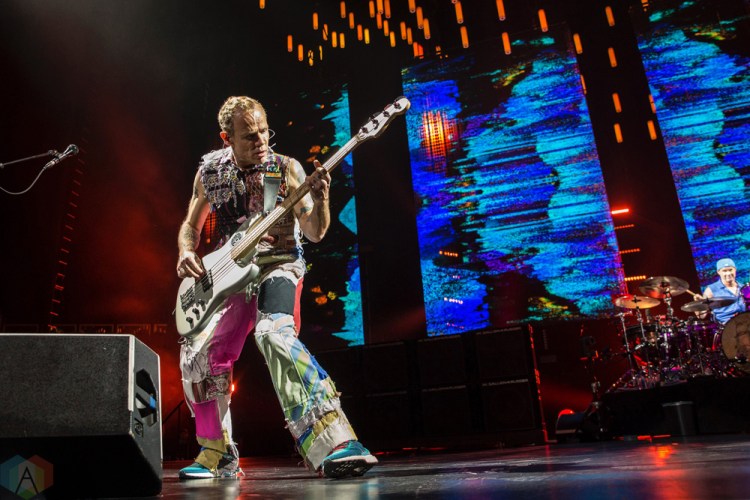 Red Hot Chili Peppers performs at Rogers Place in Edmonton on May 28, 2017. (Photo: Dana Zuk/Aesthetic Magazine)