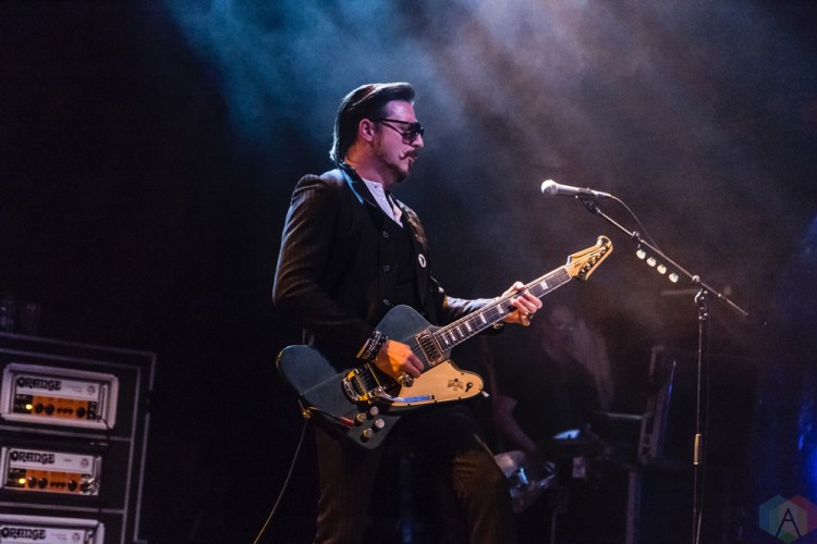 Rival Sons performs at the Danforth Music Hall in Toronto on May 8, 2017. (Photo: Dale Benvenuto/Aesthetic Magazine)