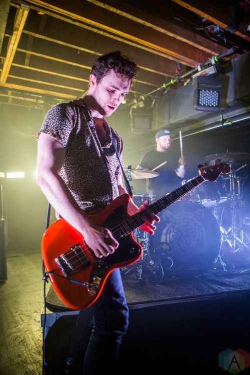Royal Blood performs at Velvet Underground in Toronto on May 12, 2017 during the 102.1 The Edge Secret Thing. (Photo: Katrina Lat/Aesthetic Magazine)