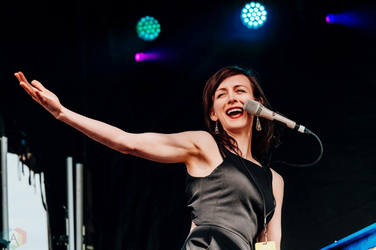 Sarah Slean performs at CBC Music Festival at Echo Beach in Toronto on May 27, 2017. (Photo: Nicole De Khors/Aesthetic Magazine)