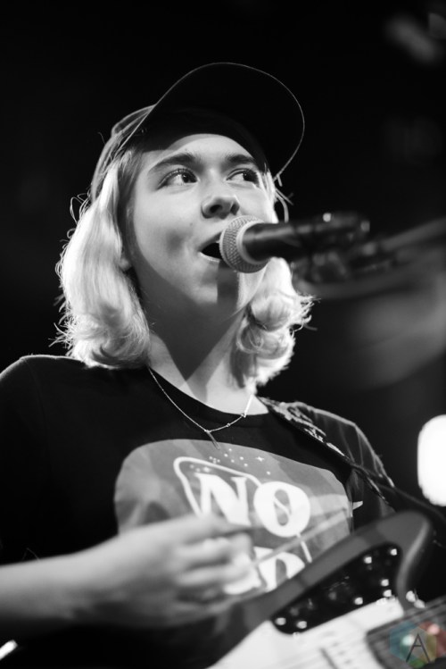 Snail Mail performs at the Teragram Ballroom in Los Angeles, California on May 23, 2017. (Photo: Amanda Witt/Aesthetic Magazine)