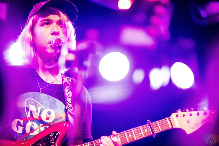 Snail Mail performs at the Teragram Ballroom in Los Angeles, California on May 23, 2017. (Photo: Amanda Witt/Aesthetic Magazine)