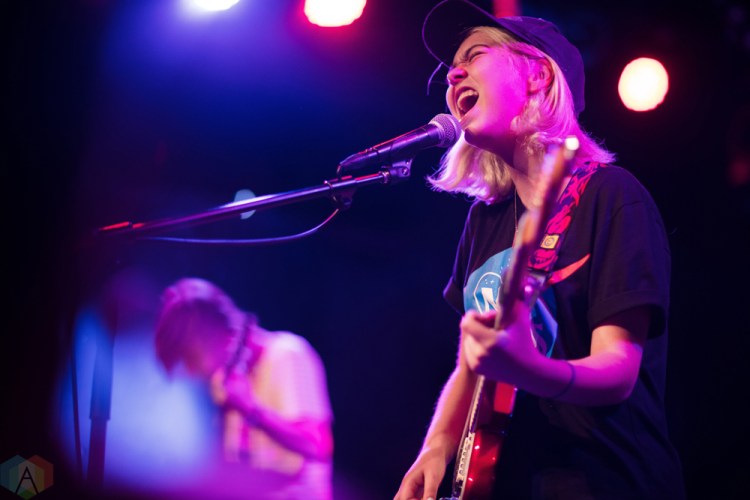 Snail Mail performs at the Teragram Ballroom in Los Angeles, California on May 23, 2017. (Photo: Amanda Witt/Aesthetic Magazine)