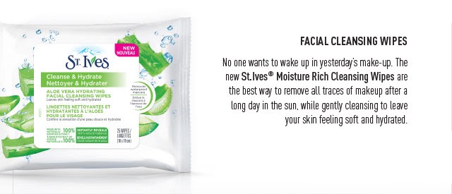 St. Ives Facial Cleansing Wipes