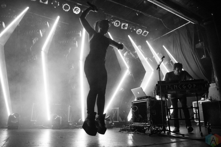 Sylvan Esso performs at the Phoenix Concert Theatre in Toronto on May 23, 2017. (Photo: Morgan Hotston/Aesthetic Magazine)