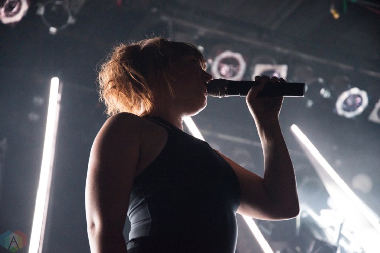 Sylvan Esso performs at the Phoenix Concert Theatre in Toronto on May 23, 2017. (Photo: Morgan Hotston/Aesthetic Magazine)