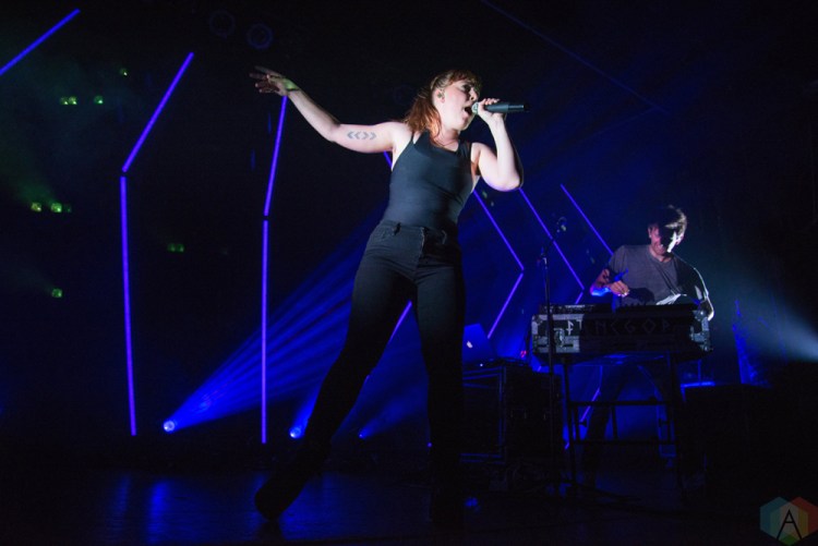 Sylvan Esso performs at the Phoenix Concert Theatre in Toronto on May 23, 2017. (Photo: Morgan Hotston/Aesthetic Magazine)