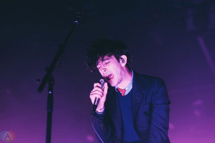 The 1975 performs at the PNE Forum in Vancouver on May 1, 2017. (Photo: Natasha Priya/Aesthetic Magazine)