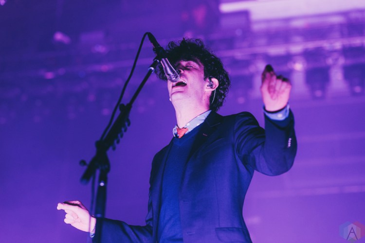 The 1975 performs at the PNE Forum in Vancouver on May 1, 2017. (Photo: Natasha Priya/Aesthetic Magazine)