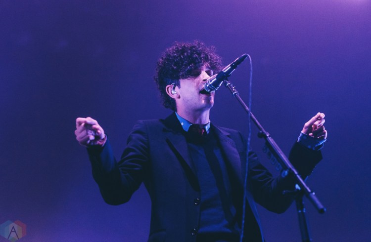 The 1975 performs at the PNE Forum in Vancouver on May 1, 2017. (Photo: Natasha Priya/Aesthetic Magazine)