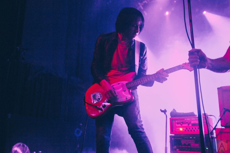 The Cribs perform at Manchester Academy in Manchester, UK on May 12, 2017. (Photo: Priti Shikotra/Aesthetic Magazine)