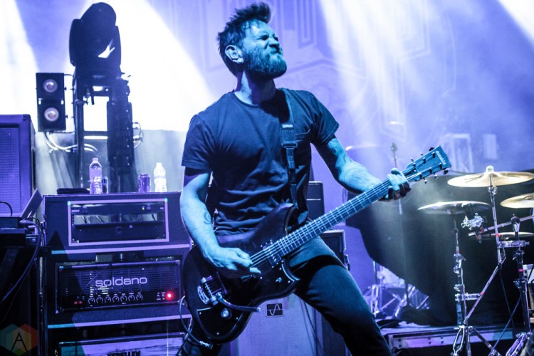 The Devil Wears Prada performs at the Danforth Music Hall in Toronto on May 3, 2017. (Photo: David McDonald/Aesthetic Magazine)