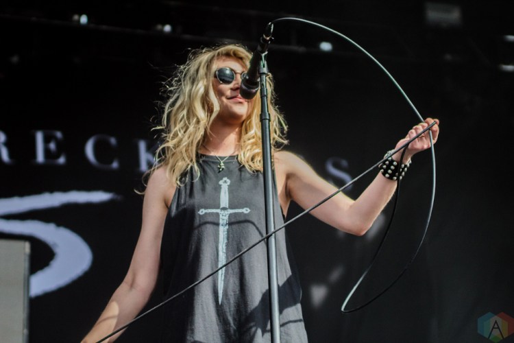 The Pretty Reckless performs at Welcome To Rockville at Metropolitan Park in Jacksonville, Florida on April 29, 2017. (Photo: Savannah Rowley/Aesthetic Magazine)