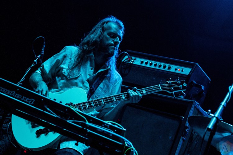 The Sword performs at Lupo's Heartbreak Hotel in Providence, RI on May 16, 2017. (Photo: Timothy Boyer/Aesthetic Magazine)