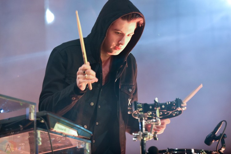 The xx performs at Echo Beach in Toronto on May 22, 2017. (Photo: Jaime Espinoza/Aesthetic Magazine)
