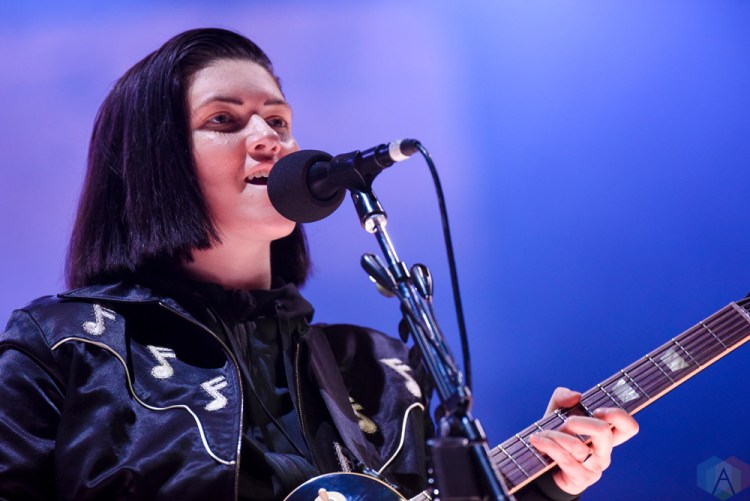 The xx performs at Echo Beach in Toronto on May 22, 2017. (Photo: Jaime Espinoza/Aesthetic Magazine)