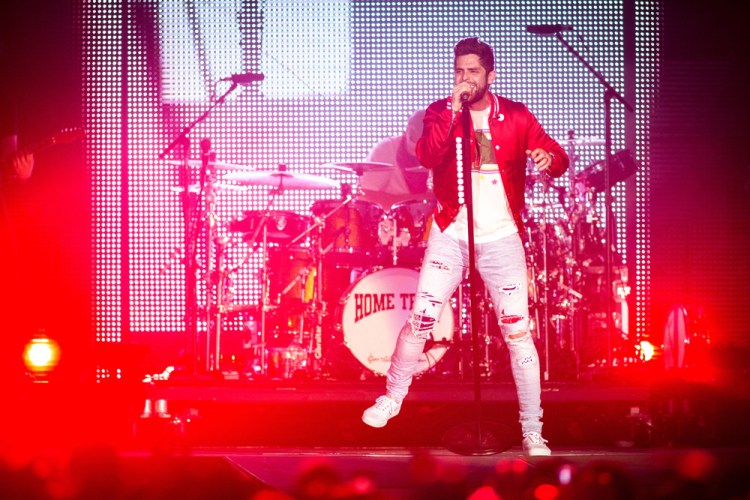 Thomas Rhett performs at Stagecoach Festival at the Empire Polo Club in Indio, California on April 30, 2017. (Photo: Erik Voake)