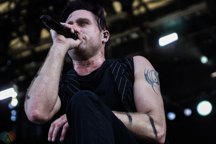 Three Days Grace performs at Welcome To Rockville at Metropolitan Park in Jacksonville, Florida on April 30, 2017. (Photo: Savannah Rowley/Aesthetic Magazine)