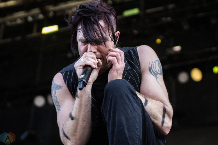 Three Days Grace performs at Welcome To Rockville at Metropolitan Park in Jacksonville, Florida on April 30, 2017. (Photo: Savannah Rowley/Aesthetic Magazine)