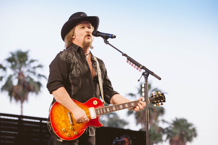 Travis Tritt performs at Stagecoach Festival at the Empire Polo Club in Indio, California on April 30, 2017. (Photo: Mitch Brown)