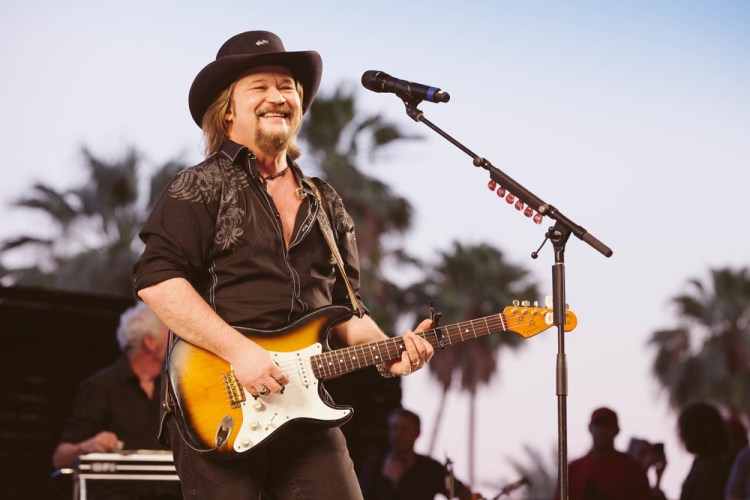 Travis Tritt performs at Stagecoach Festival at the Empire Polo Club in Indio, California on April 30, 2017. (Photo: Mitch Brown)