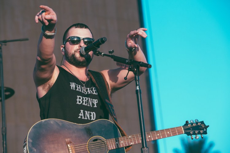 Tyler Farr performs at Stagecoach Festival at the Empire Polo Club in Indio, California on April 30, 2017. (Photo: Erik Voake)