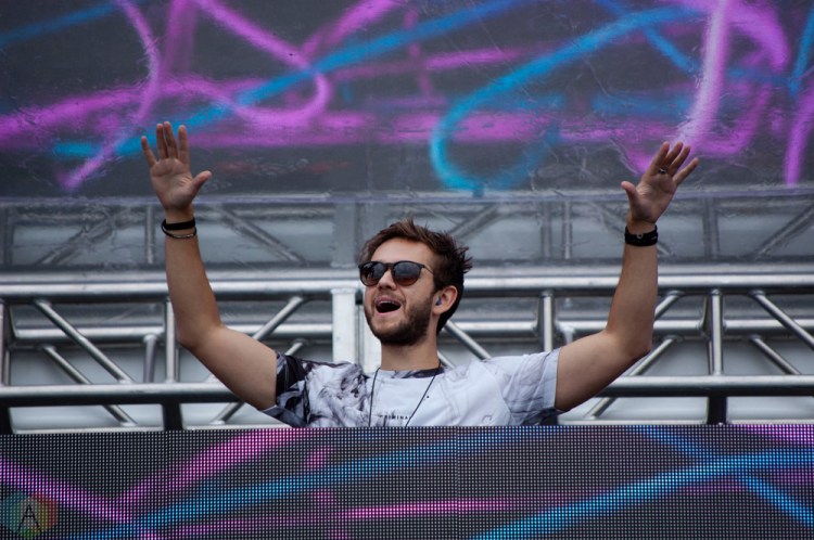 Zedd performs at the Indy 500 Snake Pit at the Indianapolis Motor Speedway on May 28, 2017. (Photo: Alicia Polk/Aesthetic Magazine)