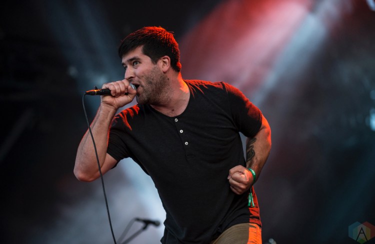 Alexisonfire performs at Montebello Rockfest in Montebello, Quebec on June 24, 2017. (Photo: Greg Matthews/Aesthetic Magazine)