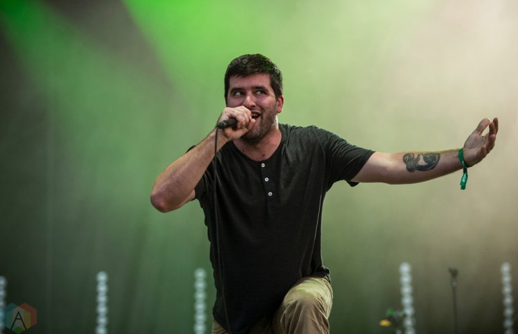 Alexisonfire performs at Montebello Rockfest in Montebello, Quebec on June 24, 2017. (Photo: Greg Matthews/Aesthetic Magazine)