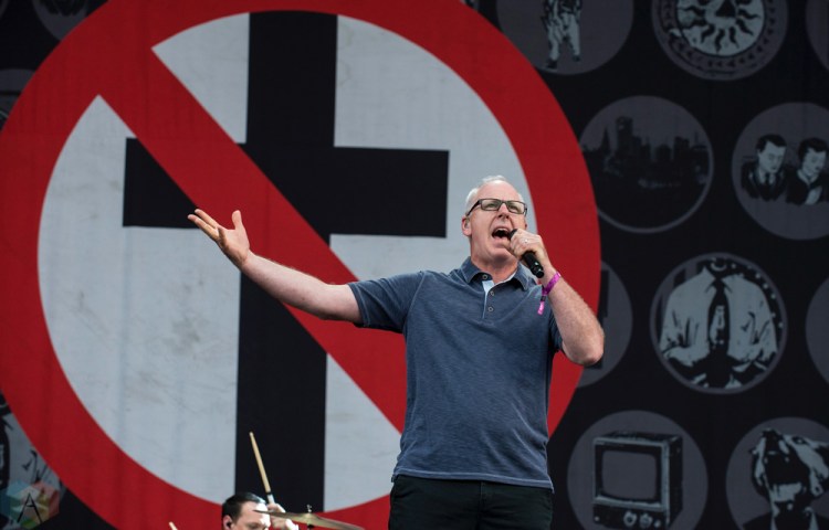 Bad Religion performs at Montebello Rockfest in Montebello, Quebec on June 23, 2017. (Photo: Greg Matthews/Aesthetic Magazine)