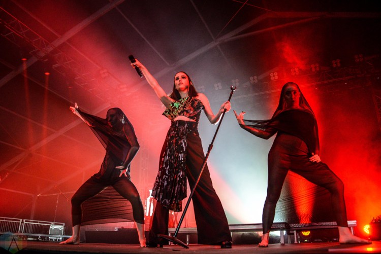 Banks performs at the Governors Ball Music Festival in New York City on June 3, 2017. (Photo: Alx Bear/Aesthetic Magazine)