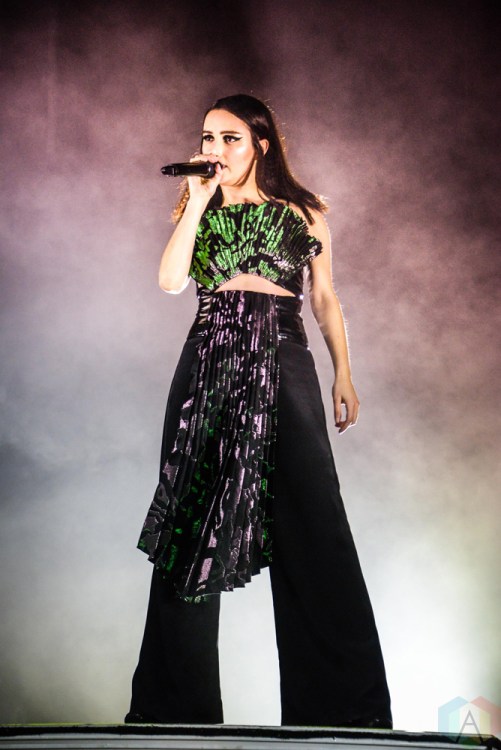 Banks performs at the Governors Ball Music Festival in New York City on June 3, 2017. (Photo: Alx Bear/Aesthetic Magazine)