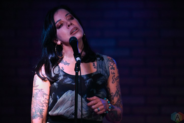 Bif Naked performs at Adelaide Hall in Toronto on June 21, 2017. (Photo: Jaime Espinoza/Aesthetic Magazine)