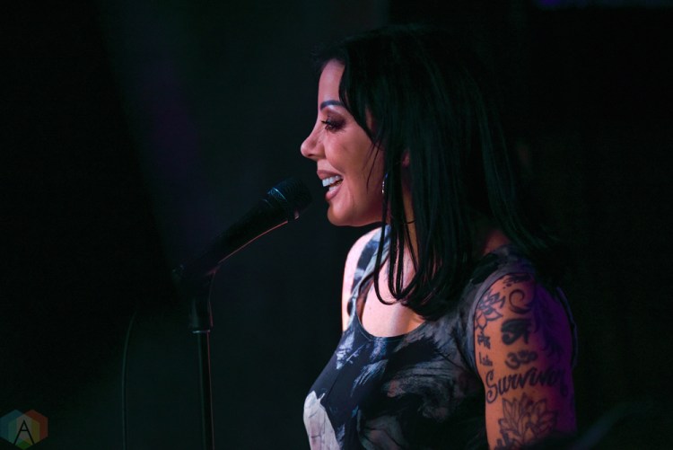 Bif Naked performs at Adelaide Hall in Toronto on June 21, 2017. (Photo: Jaime Espinoza/Aesthetic Magazine)