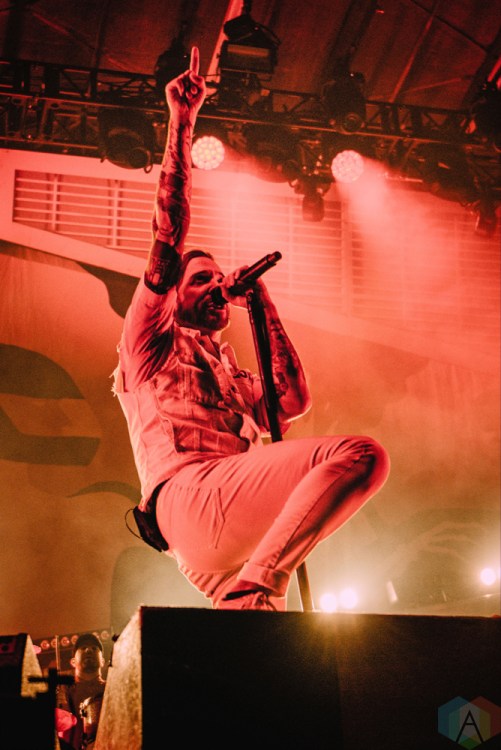 Billy Talent performs at Tim Hortons Field in Hamilton on June 3, 2017. (Photo: Francesca Ludikar/Aesthetic Magazine)
