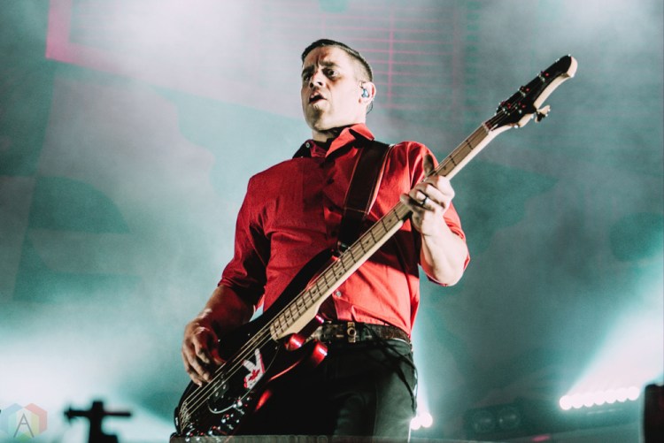 Billy Talent performs at Tim Hortons Field in Hamilton on June 3, 2017. (Photo: Francesca Ludikar/Aesthetic Magazine)