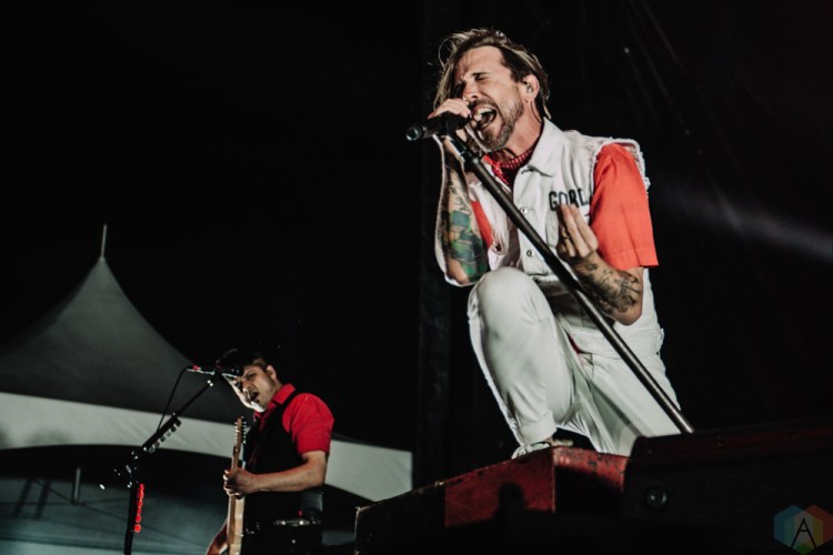 Billy Talent performs at Tim Hortons Field in Hamilton on June 3, 2017. (Photo: Francesca Ludikar/Aesthetic Magazine)
