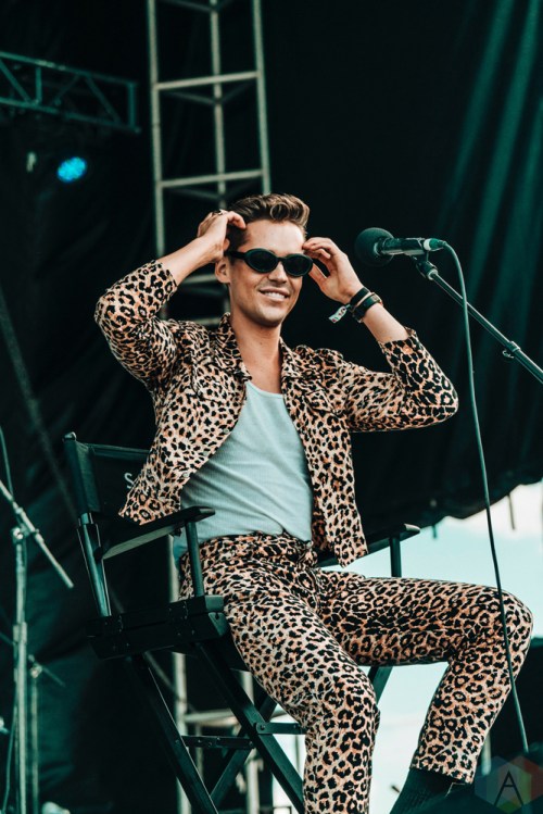 Blajk performs at NXNE Port Lands in Toronto on June 24, 2017. (Photo: Nicole De Khors/Aesthetic Magazine)