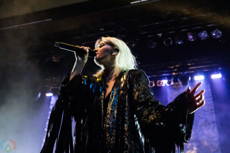 Broods performs at the Danforth Music Hall in Toronto on May 31, 2017. (Photo: Alyssa Balistreri/Aesthetic Magazine)